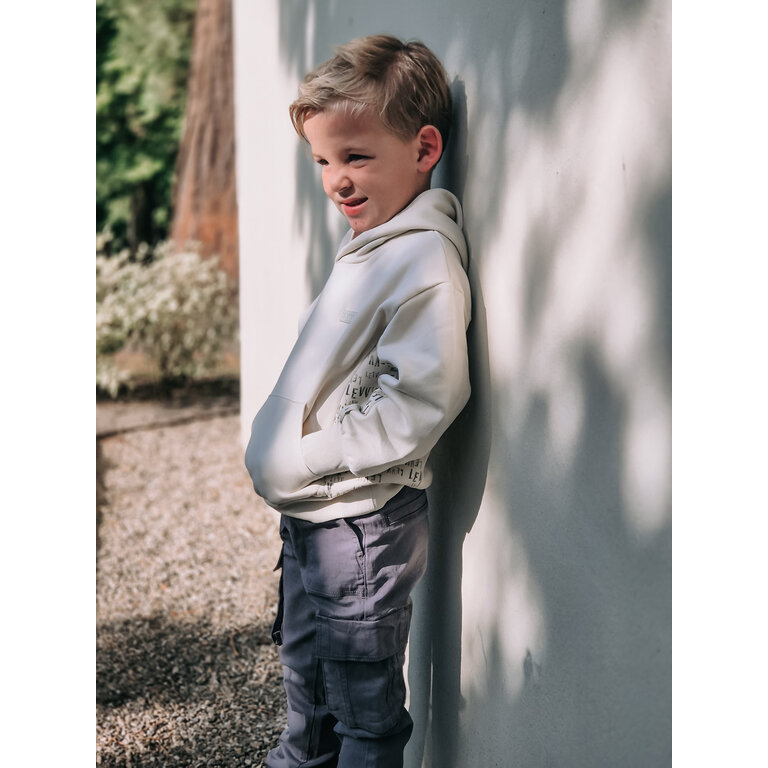 Levv LEVV broek jongen Tyler pants Antracite antraciet