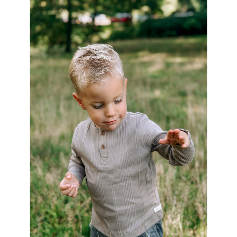 EN FANT EN FANT T-shirt kind Fungi bruin
