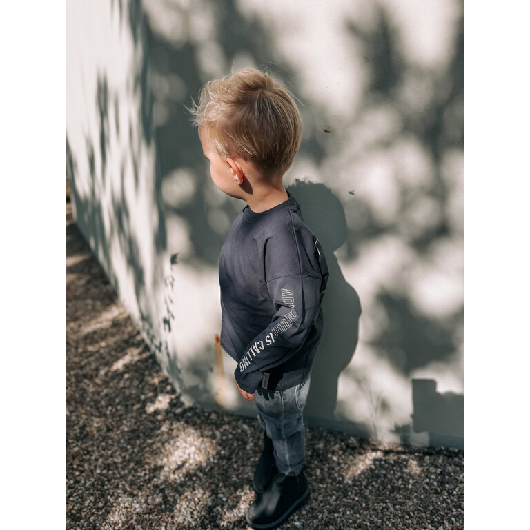 EN FANT EN FANT T-shirt kind Ebony zwart