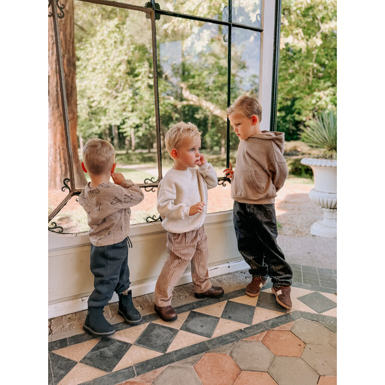 PLAY UP PLAY UP fleece broek jongen Grafite (donkergrijs)