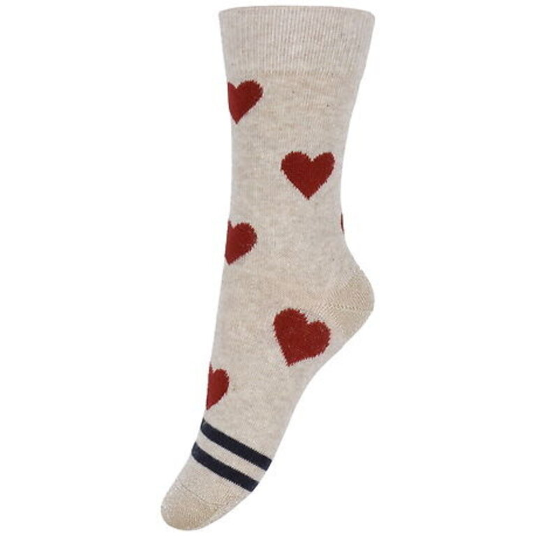 MP Denmark  Ada Sokken | Beige Melange