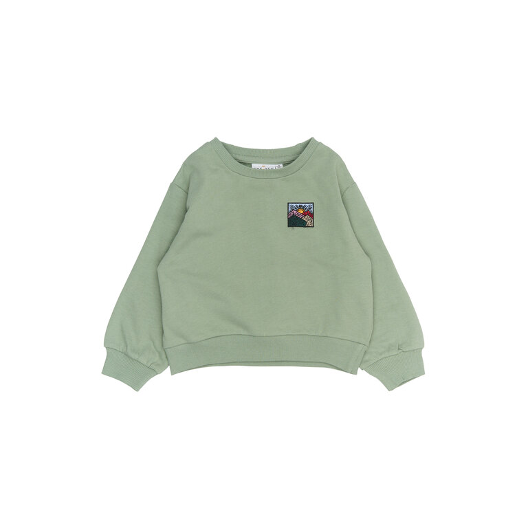 The New The New sweatshirt kind Rolando OS Sweatshirt Lily Pad (lichtgroen)