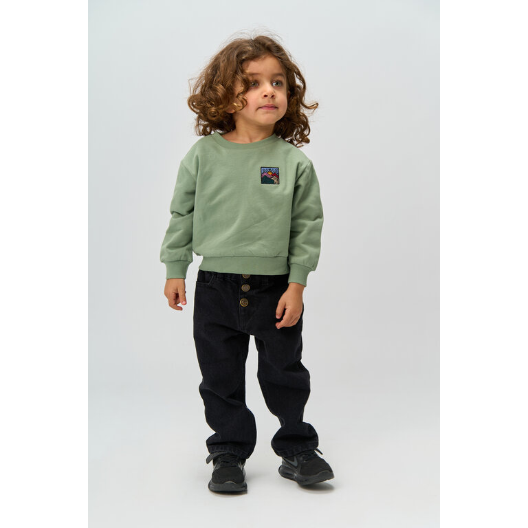 The New The New sweatshirt kind Rolando OS Sweatshirt Lily Pad (lichtgroen)