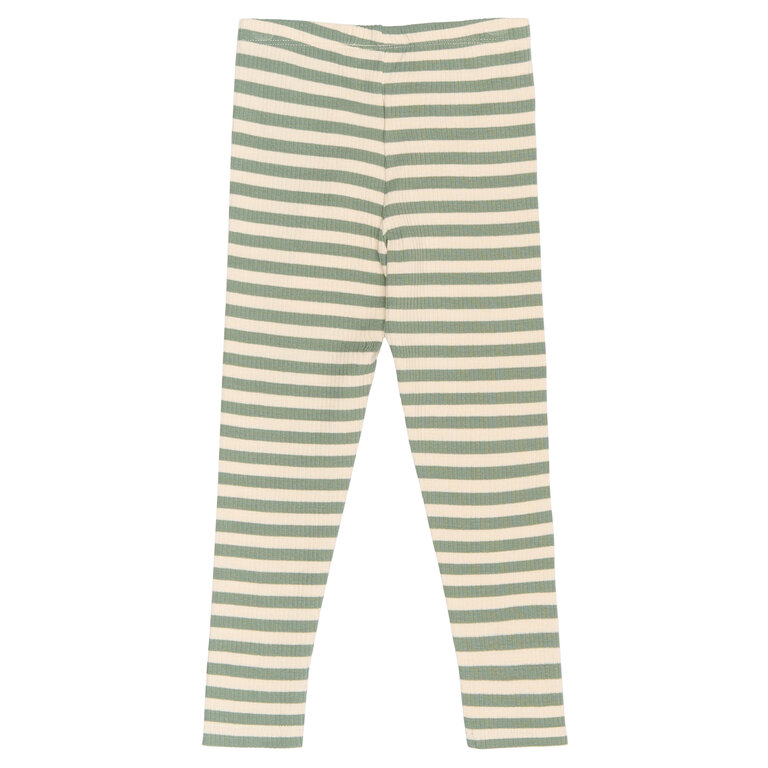 The New The New legging kind Fro Rib Legging Lily Pad Striped (gestreept)
