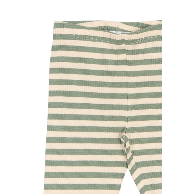 The New The New legging kind Fro Rib Legging Lily Pad Striped (gestreept)