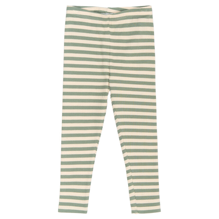 The New The New legging kind Fro Rib Legging Lily Pad Striped (gestreept)