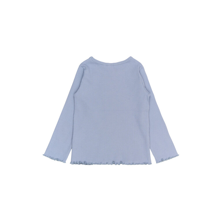 The New The New shirt kind Rianna Rib Tee lange mouw