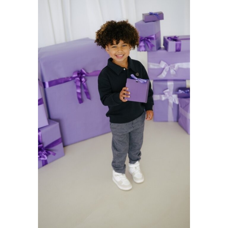 Levv LEVV korte broek jongen Cruz short Night Blue donkerblauw