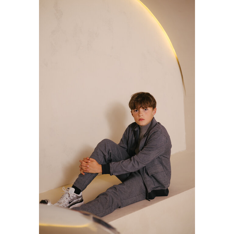 Levv LEVV korte broek jongen Cruz short Night Blue donkerblauw