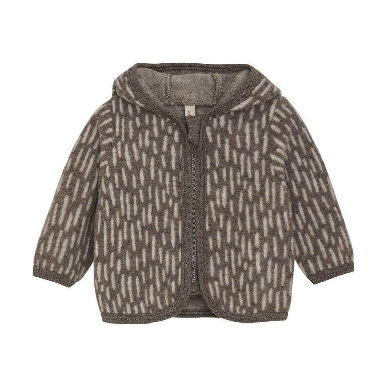 Huttelihut Jacket Wool Fleece | Morel