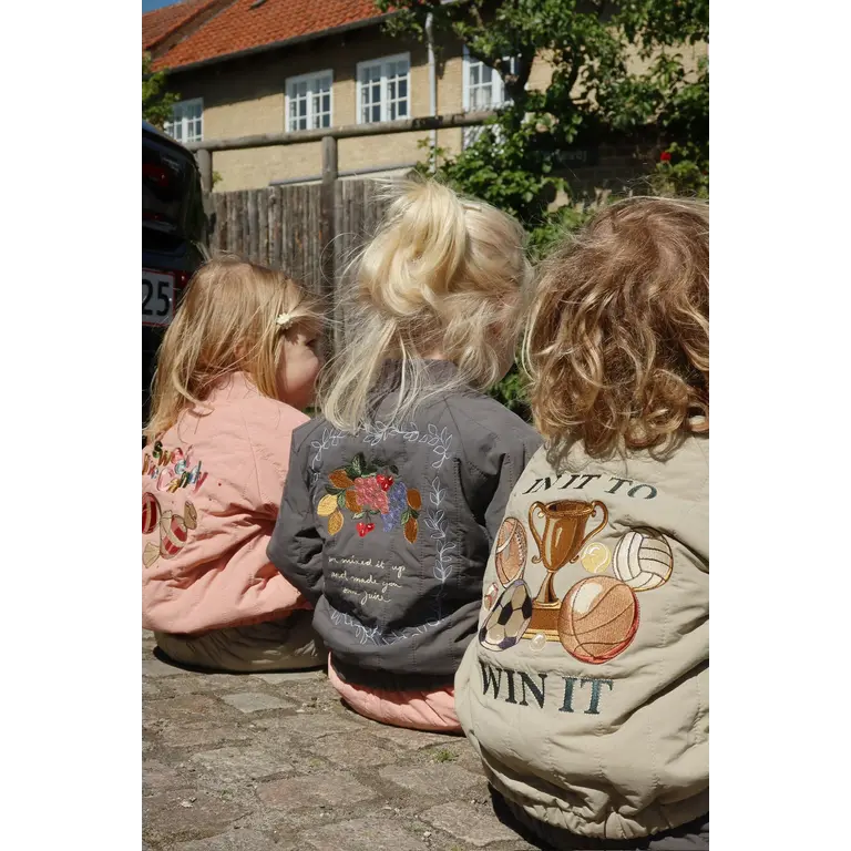 Konges Sløjd Konges Sløjd bomber jas Kind Juno Cameo Brown (bruin)