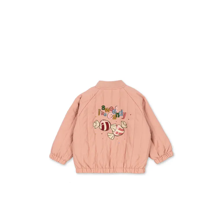 Konges Sløjd Konges Sløjd bomber jas Kind Juno Cameo Brown (bruin)