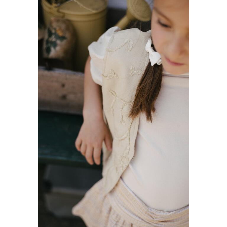 Levv LEVV shirt meisje Crème T-shirt Cream crème