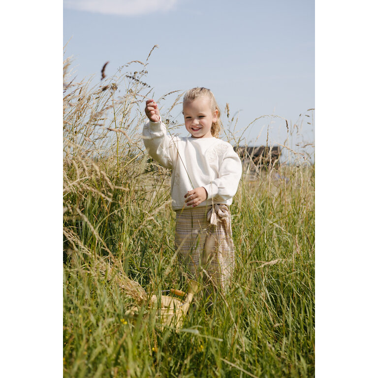 Levv LEVV sweater meisje Crème sweater Cream crème
