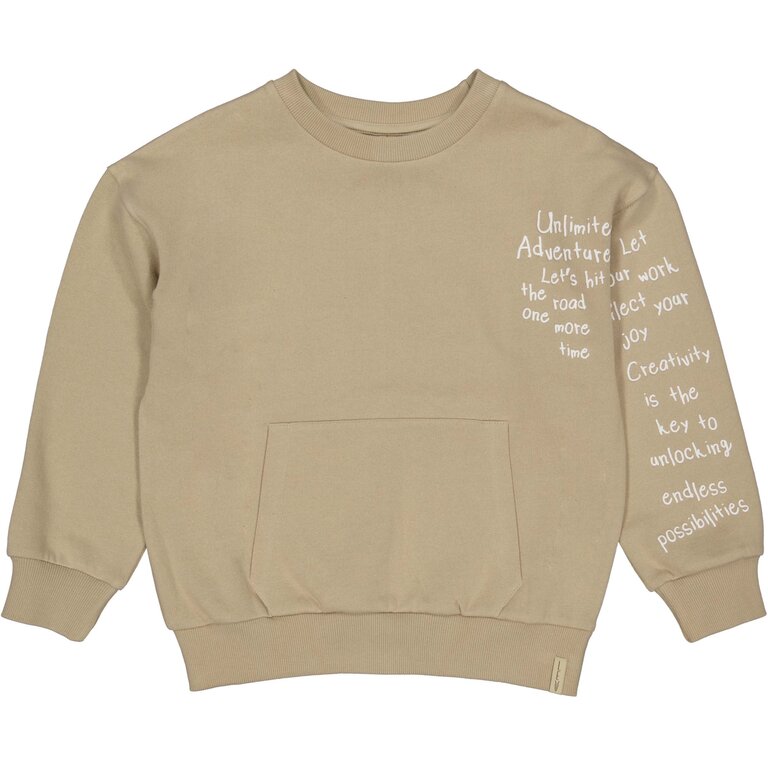 Levv LEVV sweater jongen Zand sweater Desert Sand zandkleur