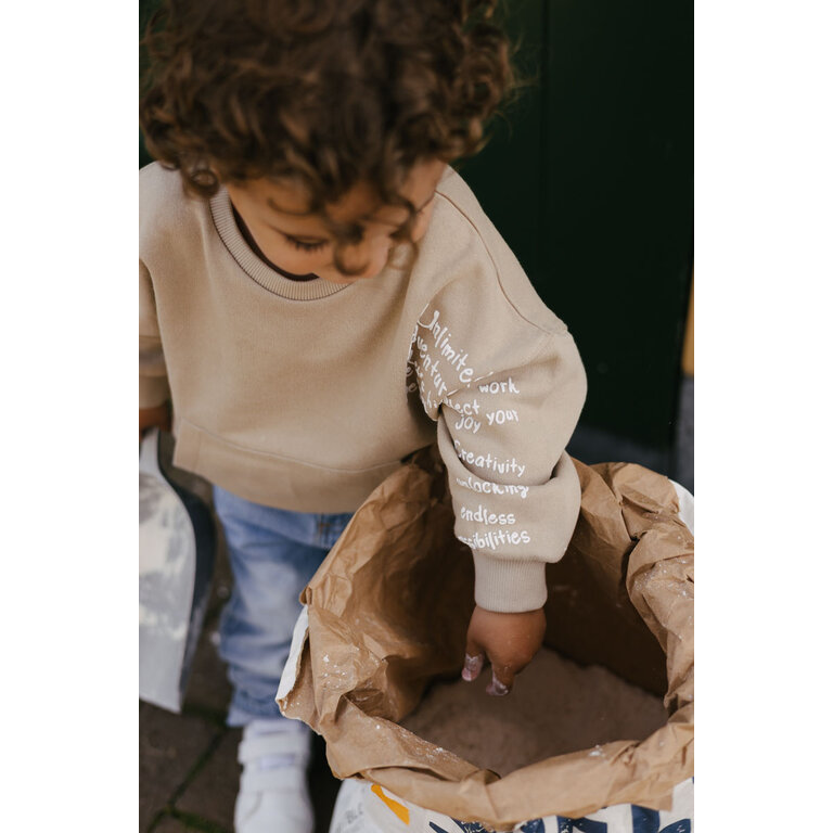 Levv LEVV sweater jongen Zand sweater Desert Sand zandkleur