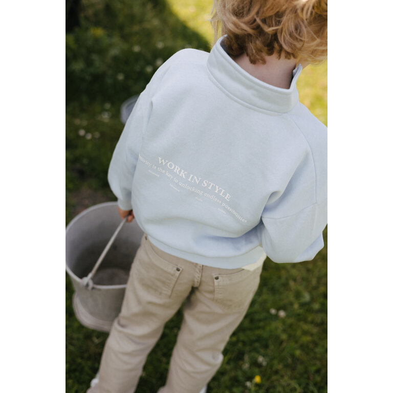 Levv Levv | Sweater vintage blauw | Vintage Blue