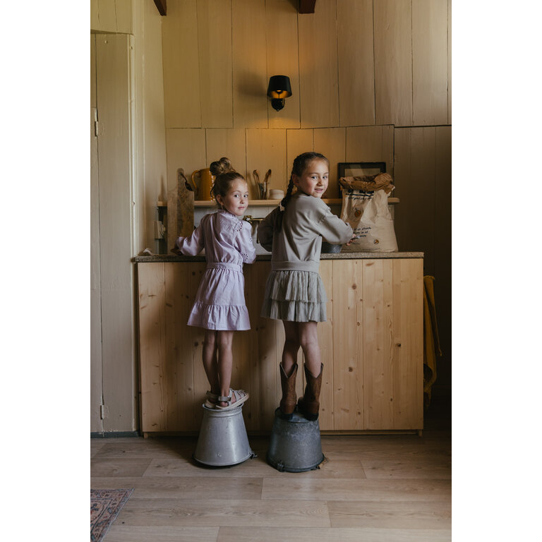 Levv LEVV jurkje meisje Lila jurk Lilac lila