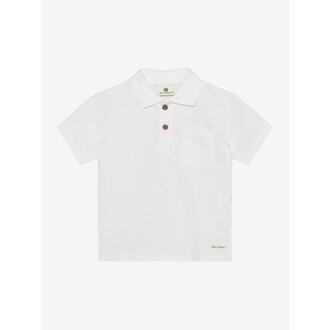 EN FANT Polo SS | Egret