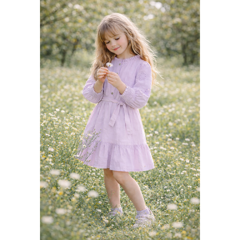 Levv LEVV jurkje meisje Lila jurk Lilac lila