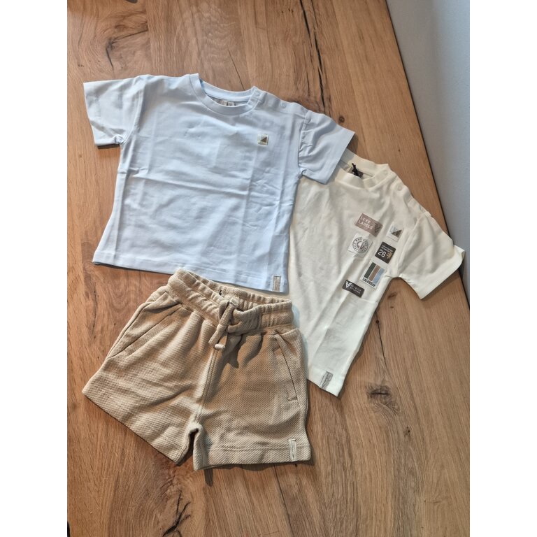 Levv LEVV shirt jongen Bay T-shirt Vintage Blue blauw