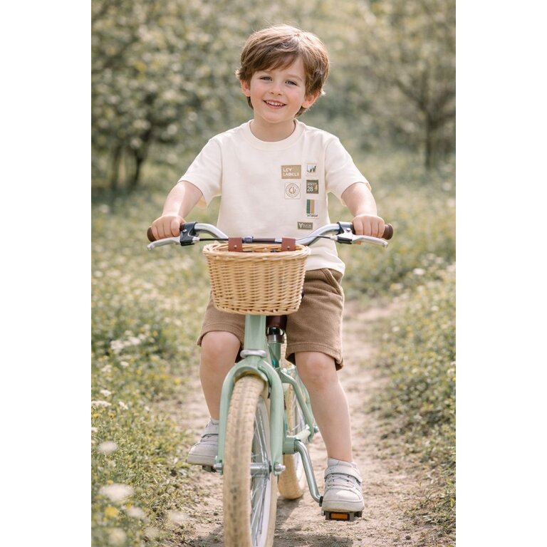 Levv LEVV shirt meisje Banu T-shirt White Cream wit crème