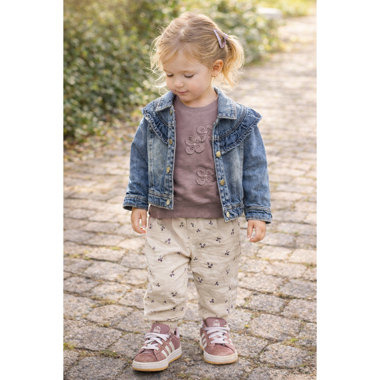EN FANT EN FANT jas kind denim Light Denim Blue spijkerjas blauw