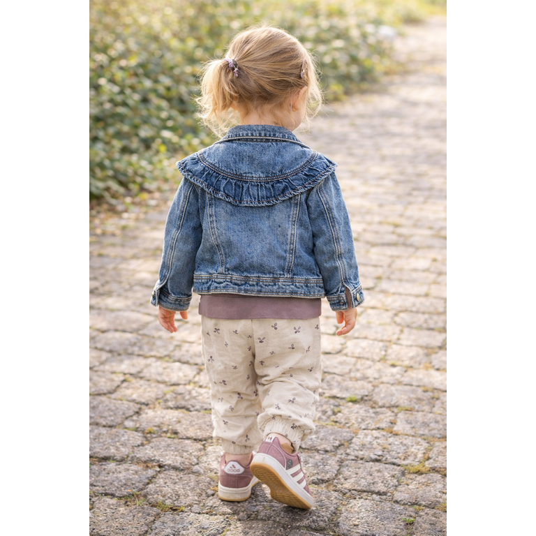 EN FANT EN FANT jas kind denim Light Denim Blue spijkerjas blauw