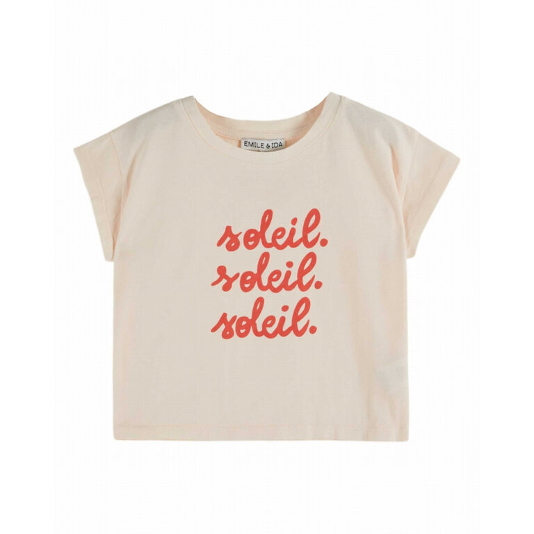 Emile et Ida Emile et Ida | TEE SHIRT FETE DES MERES | Crème