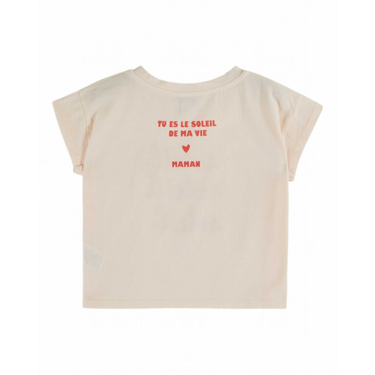 Emile et Ida Emile et Ida | TEE SHIRT FETE DES MERES | Crème
