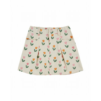 Emile et Ida JUPE IMPRIMEE ALL OVER | Tulipe