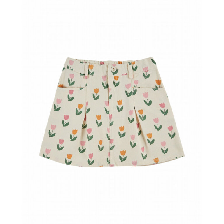 Emile et Ida Emile et Ida | JUPE IMPRIMEE ALL OVER | Tulipe