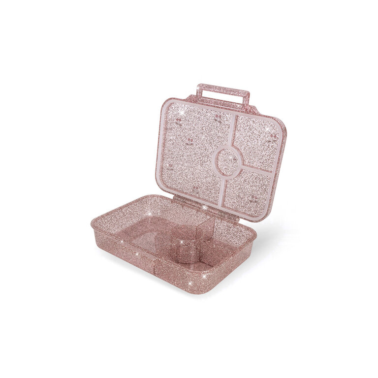 Konges Sløjd KONGES SLØJD bento lunchbox kind Cherry Glitter kersen glitter broodtrommel