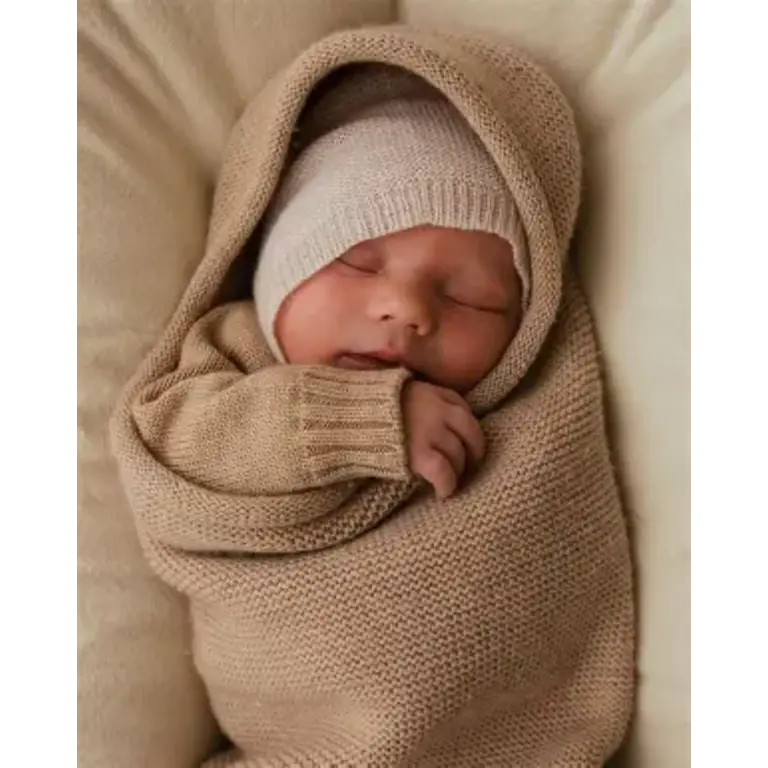 Hvid Hvid baby Cocoon Sand zandkleur