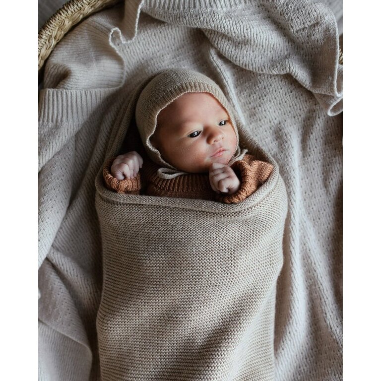 Hvid Hvid baby Cocoon Sand zandkleur