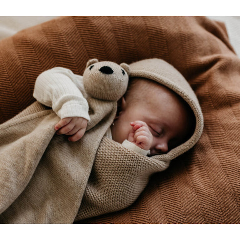 Hvid Hvid baby Cocoon Sand zandkleur