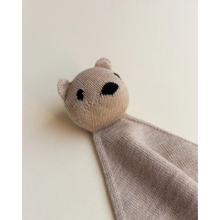 Hvid Hvid knuffel baby Teddy Tokki Sand zandkleur