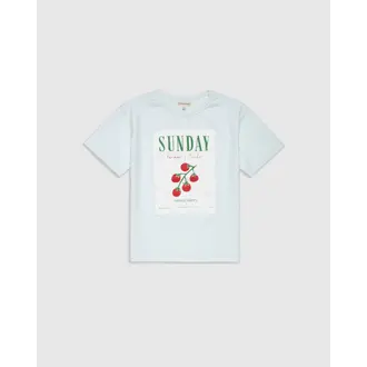 The Sunday Collective Organic Weekend Tee | Sky Blue