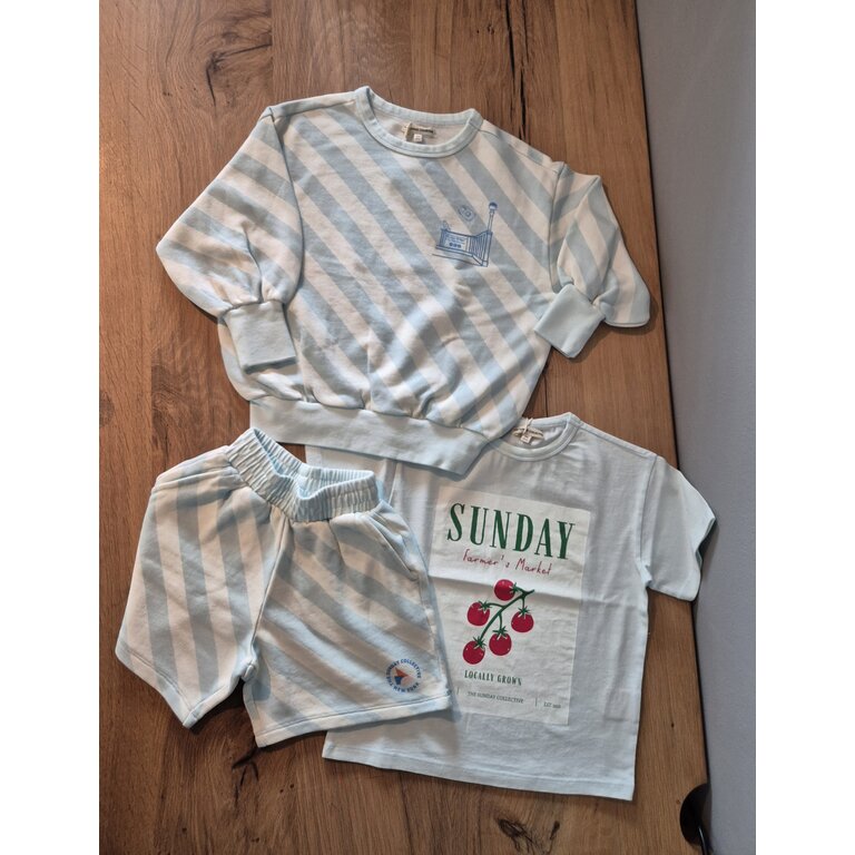 The Sunday Collective The Sunday Collective | Organic Weekend Tee | Sky Blue