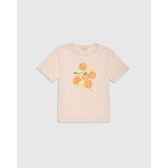 The Sunday Collective Organic Weekend Tee | Peach Mix Fruit