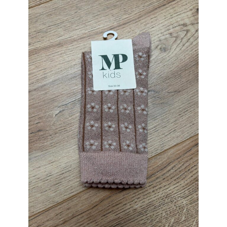 MP Denmark  MP Denmark | Oline glitter socks | Rose Dust