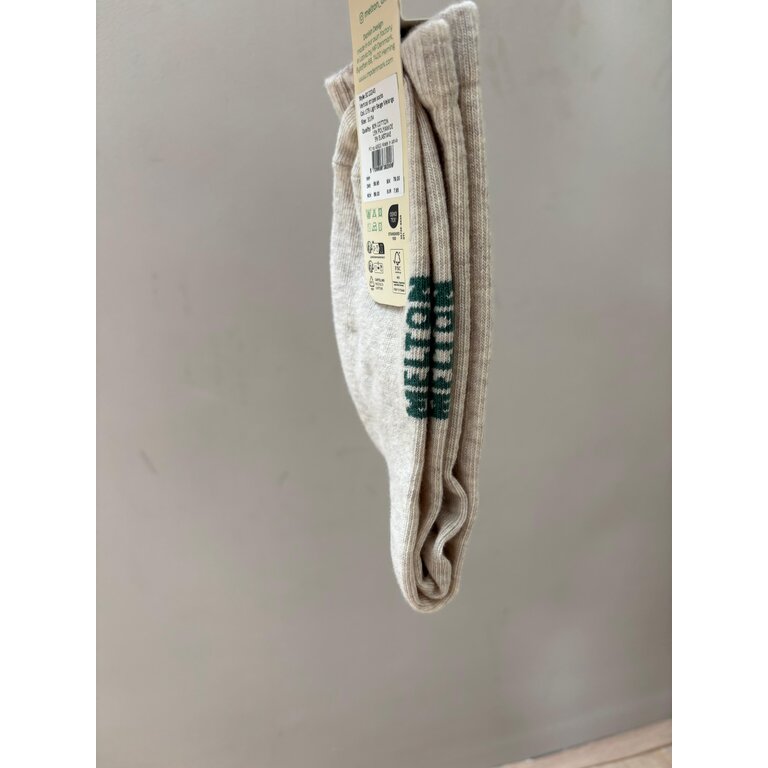 MP Denmark  MP Denmark | Vertical stripes socks | Light Beige Melange