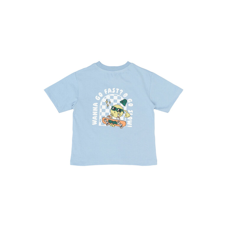 The New The New shirt kind Stanley Tee Forever Blue (blauw)