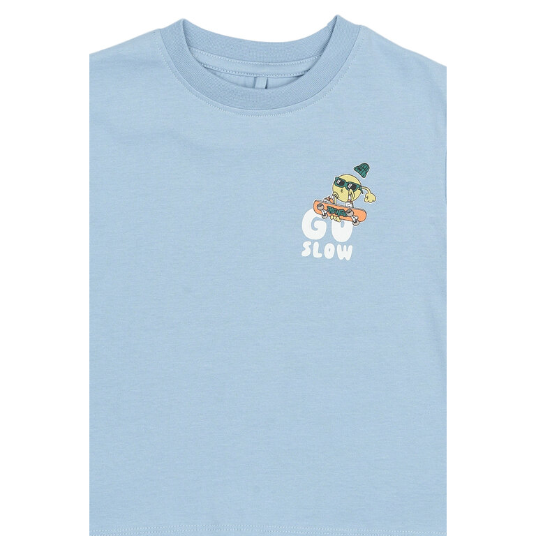 The New The New shirt kind Stanley Tee Forever Blue (blauw)
