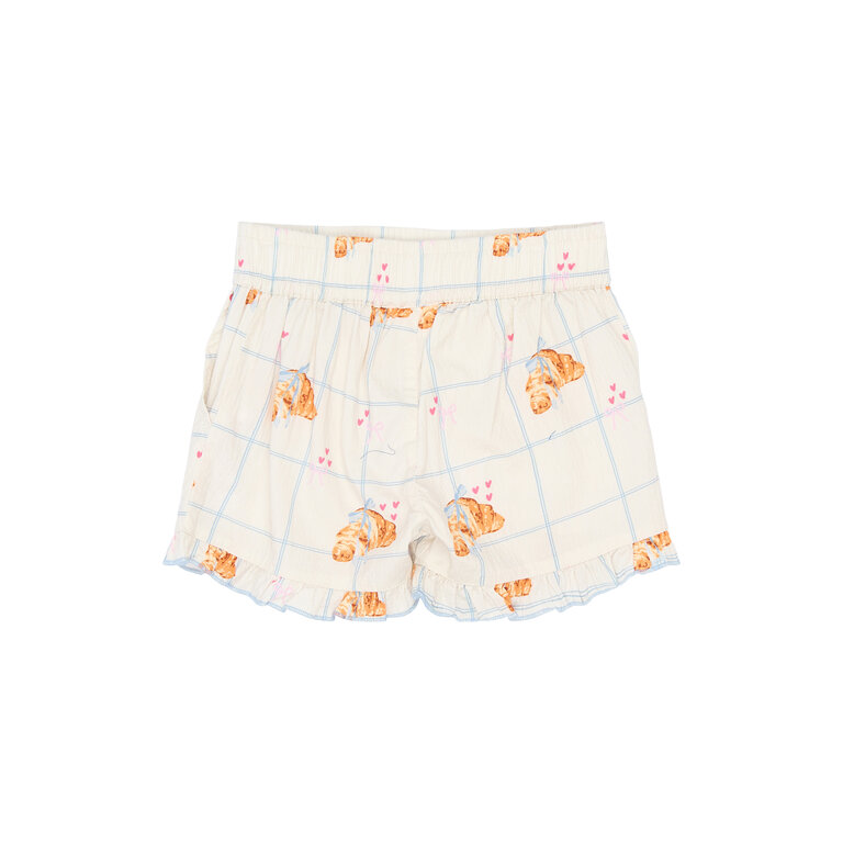 The New The New korte broek kind Silke Gardenia AOP