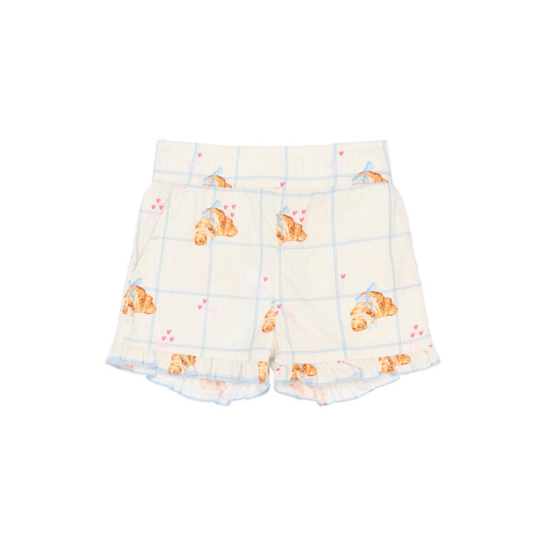 The New The New korte broek kind Silke Gardenia AOP