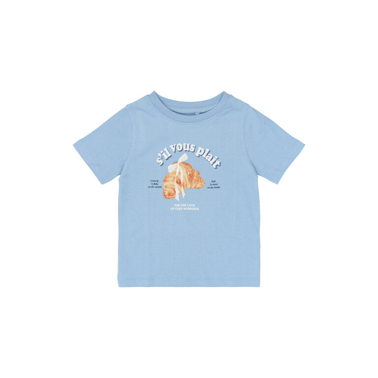 The New The New shirt kind Sol Tee Forever Blue (blauw)