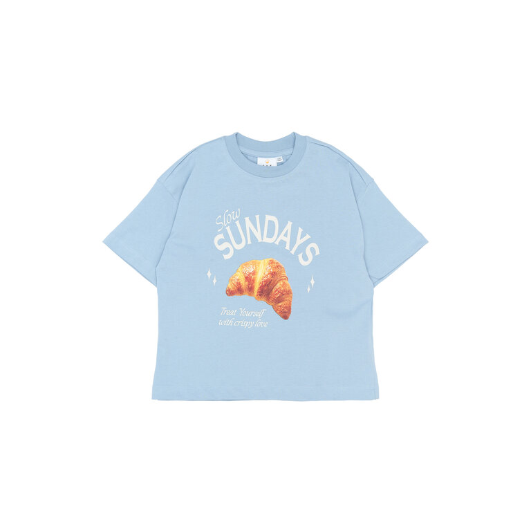 The New The New shirt kind Suzette Tee Forever Blue (blauw)