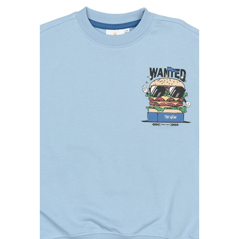 The New The New sweatshirt kind Steven Forever Blue (blauw)