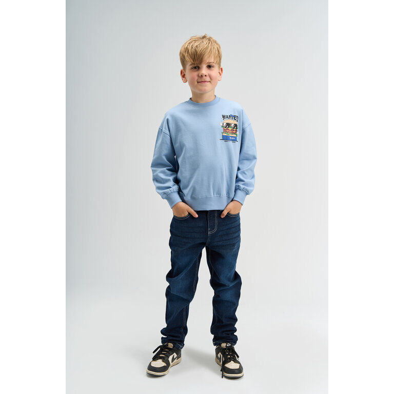 The New The New sweatshirt kind Steven Forever Blue (blauw)